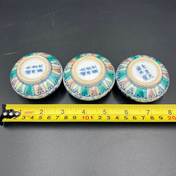 Chinese Qing Guangxu Doucai Water Drops - Picture 4 of 5